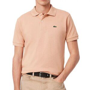 Lacoste Men's Original Classic Fit Polo L.12.12 Petit Pique Cotton Shirt Latte